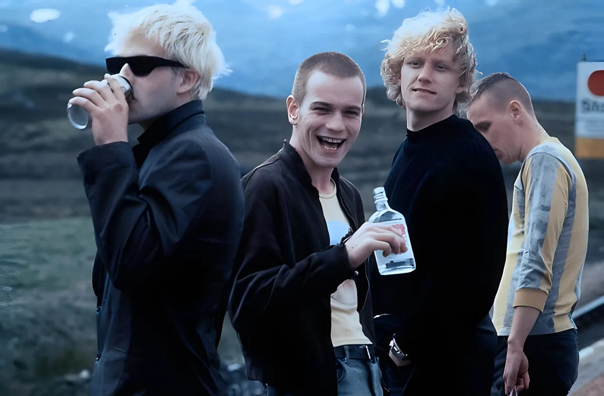 Filmszene 4 aus Trainspotting - Steelbook – 4K UHD Blu-ray. Regie: Danny Boyle