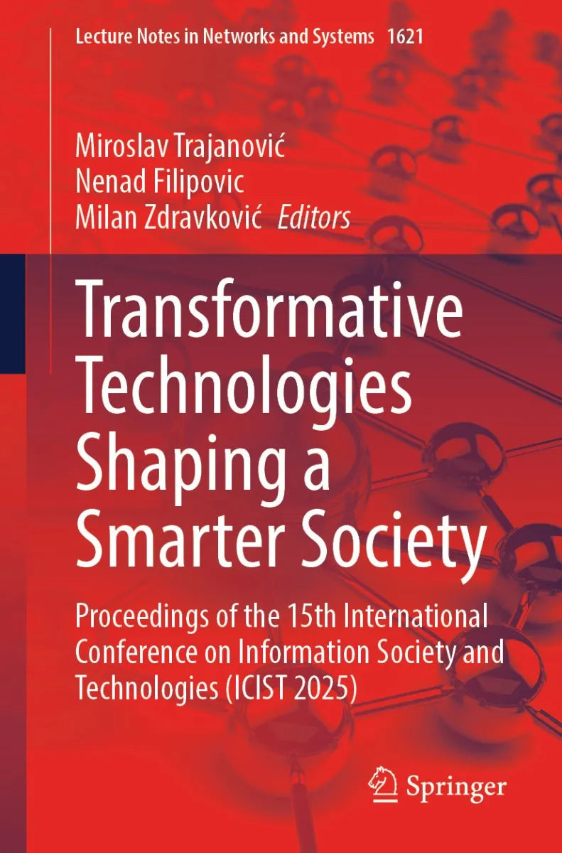 Cover: Transformative Technologies Shaping a Smarter Society (E-Book) von Miroslav Trajanovic