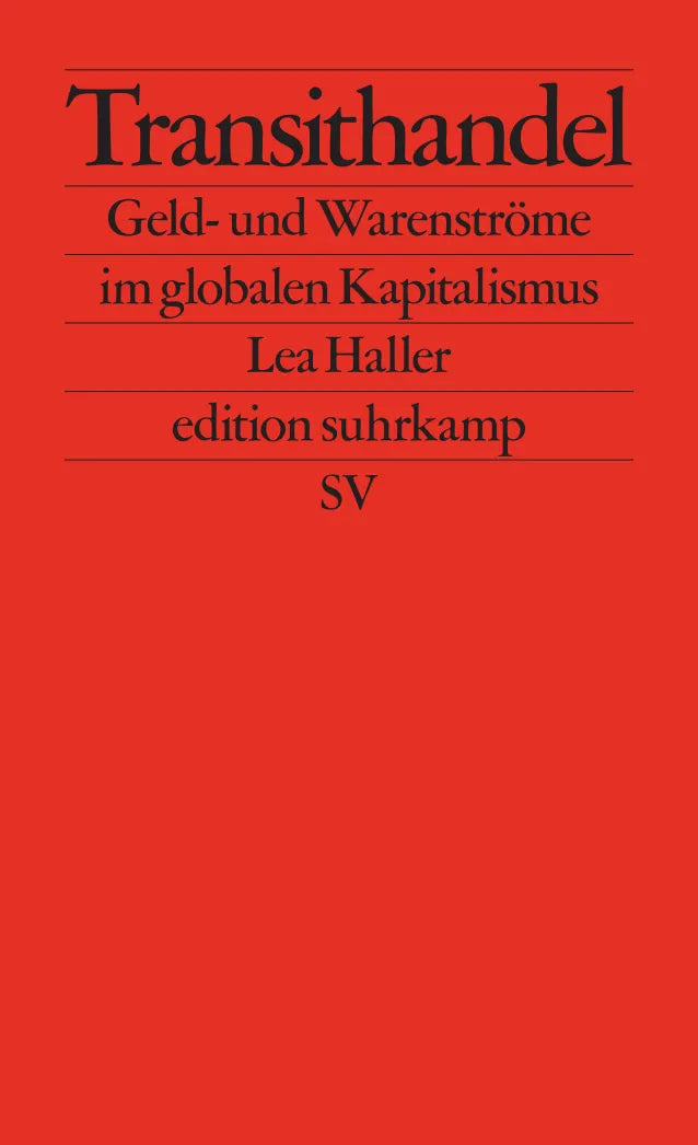 Buchcover von 'Transithandel' - Taschenbuch von Lea Haller