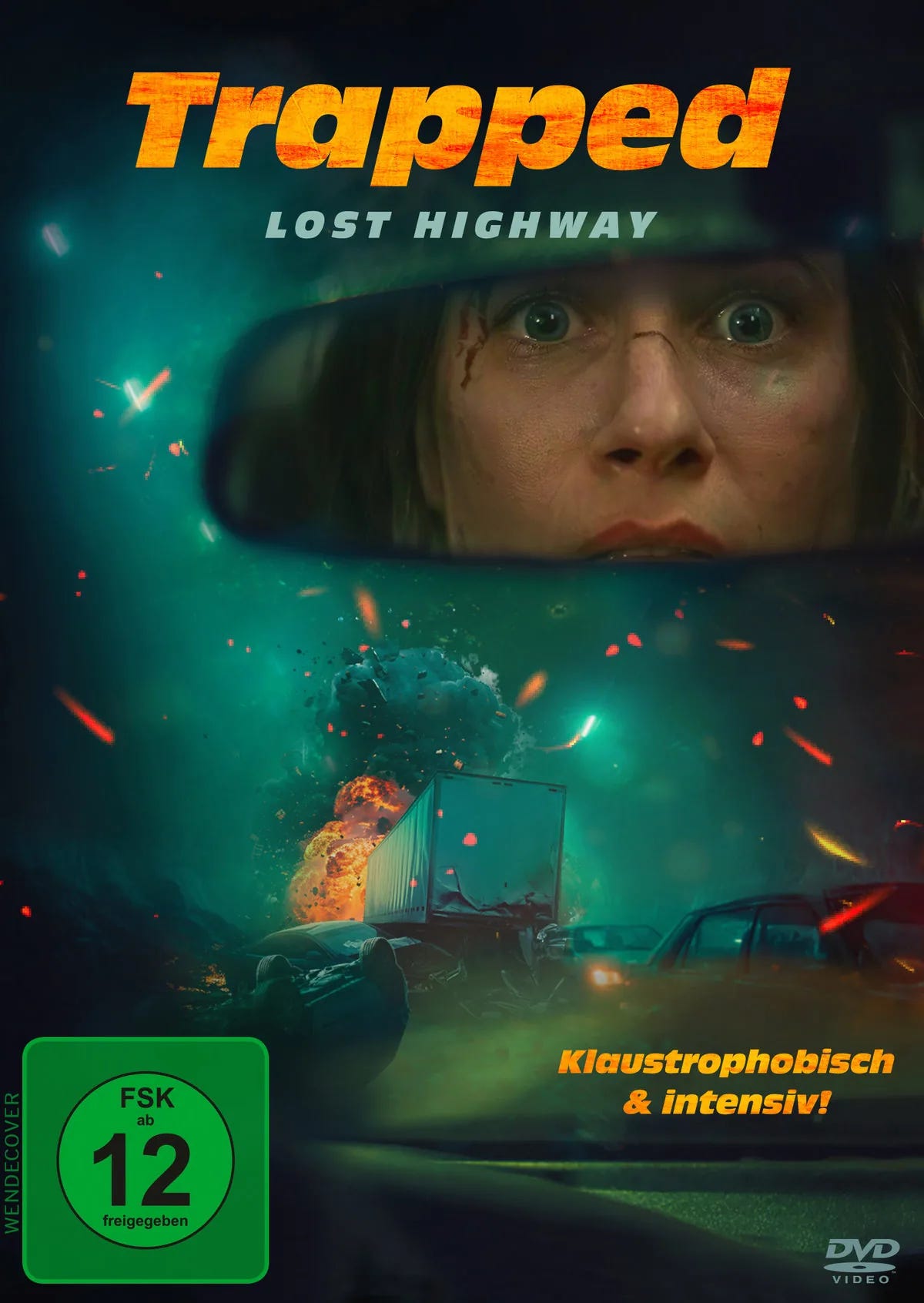 DVD-Cover: Trapped - Lost Highway. Regie: Valentin Vincent