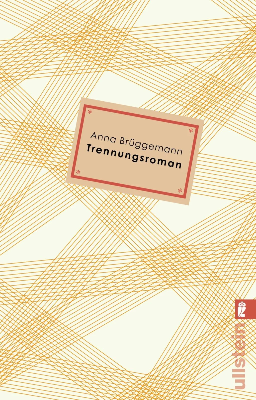 Cover: Trennungsroman (Taschenbuch) von Anna Brüggemann