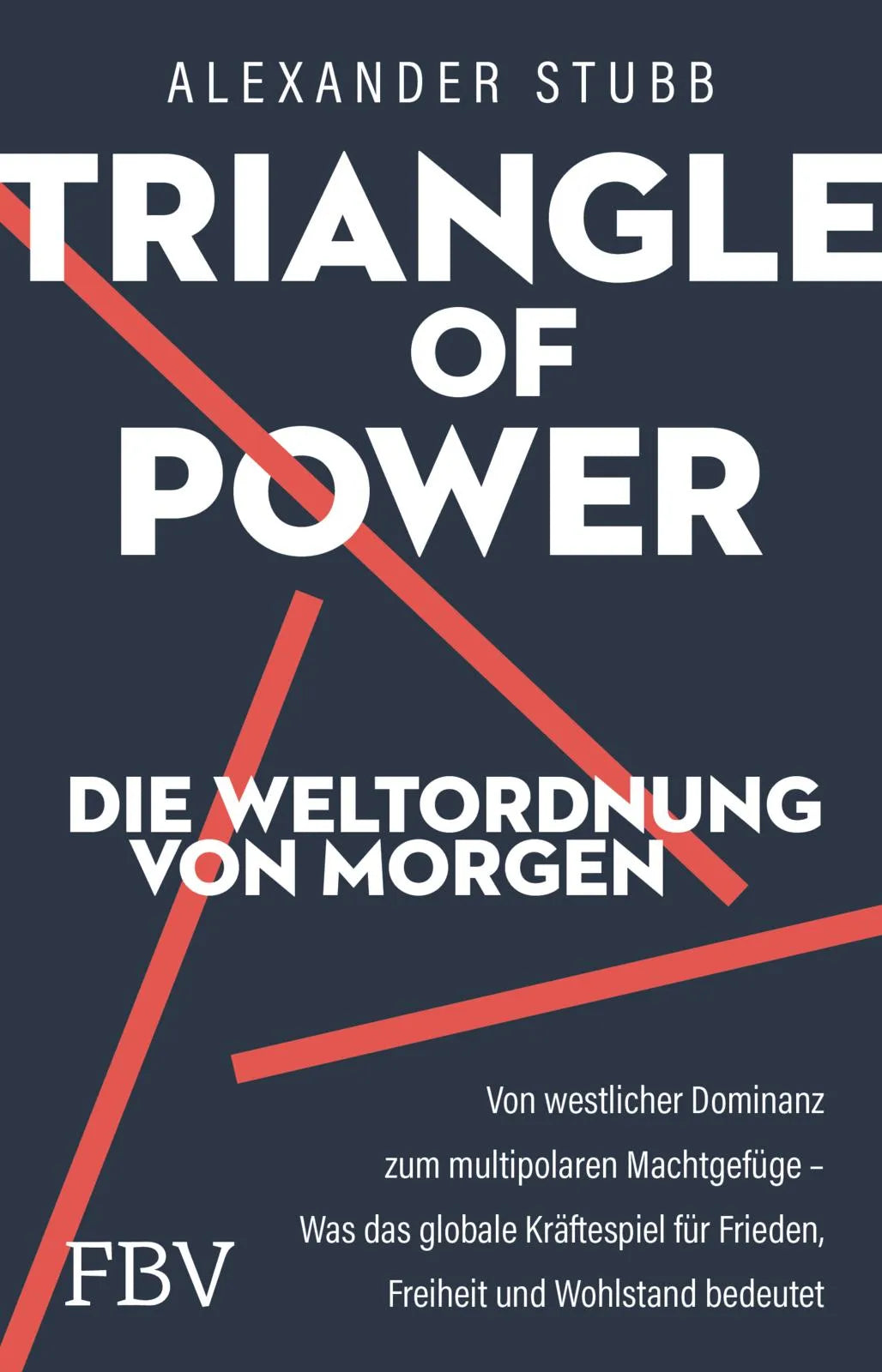 Buchcover von 'Triangle of Power – Die Weltordnung von morgen' - Gebundene Ausgabe von Alexander Stubb