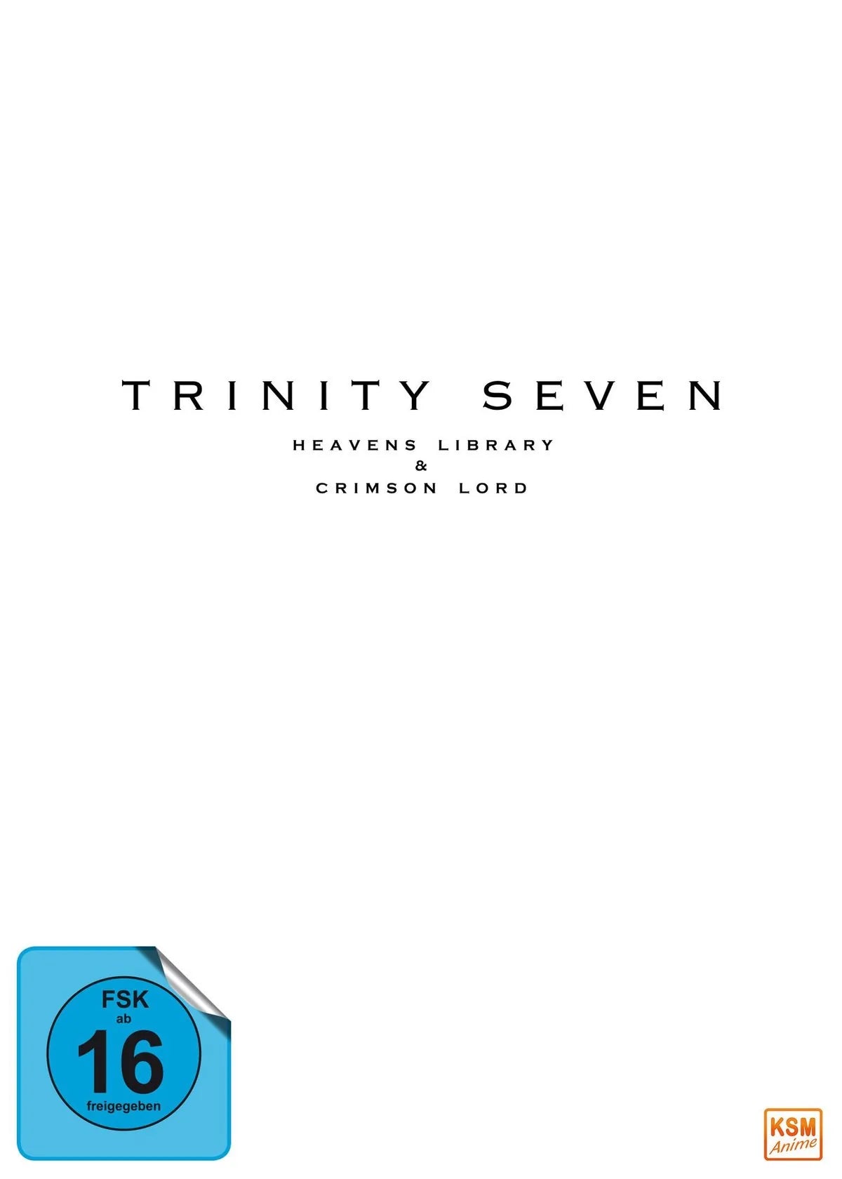 Trinity Seven – Heavens Library & Crimson Lord - DVD