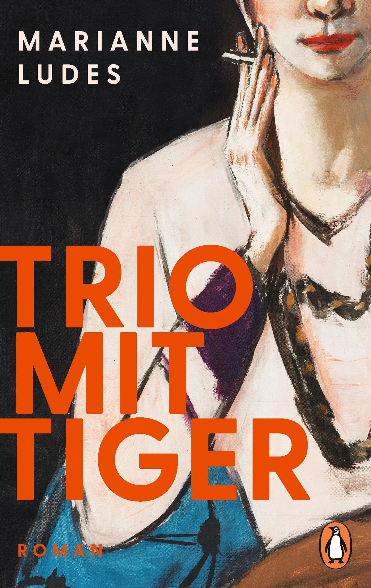 Cover: Trio mit Tiger (Taschenbuch) von Marianne Ludes