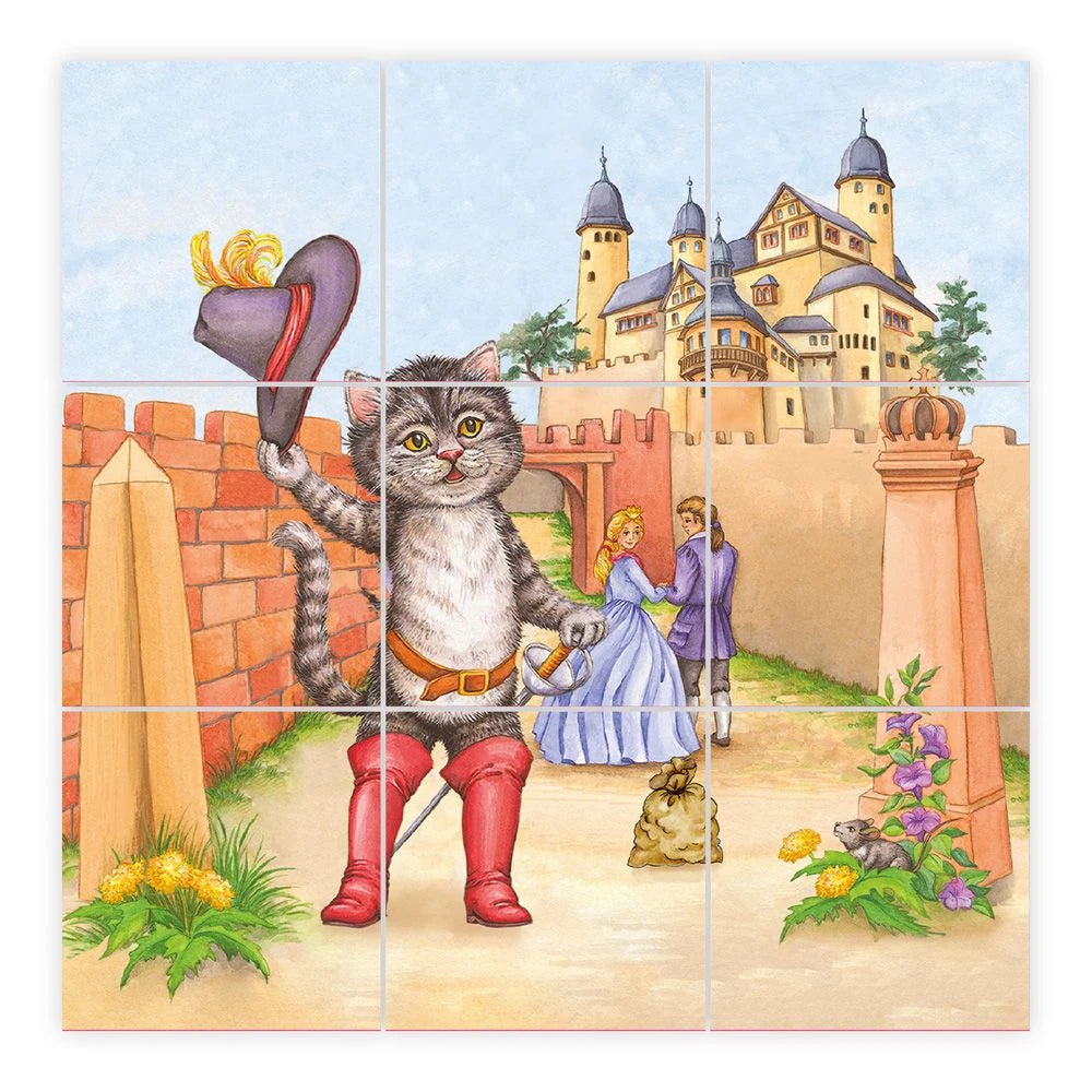 TRÖTSCH - Bilderwürfel Puzzle Märchen | Ab 2 Jahren – Ansicht