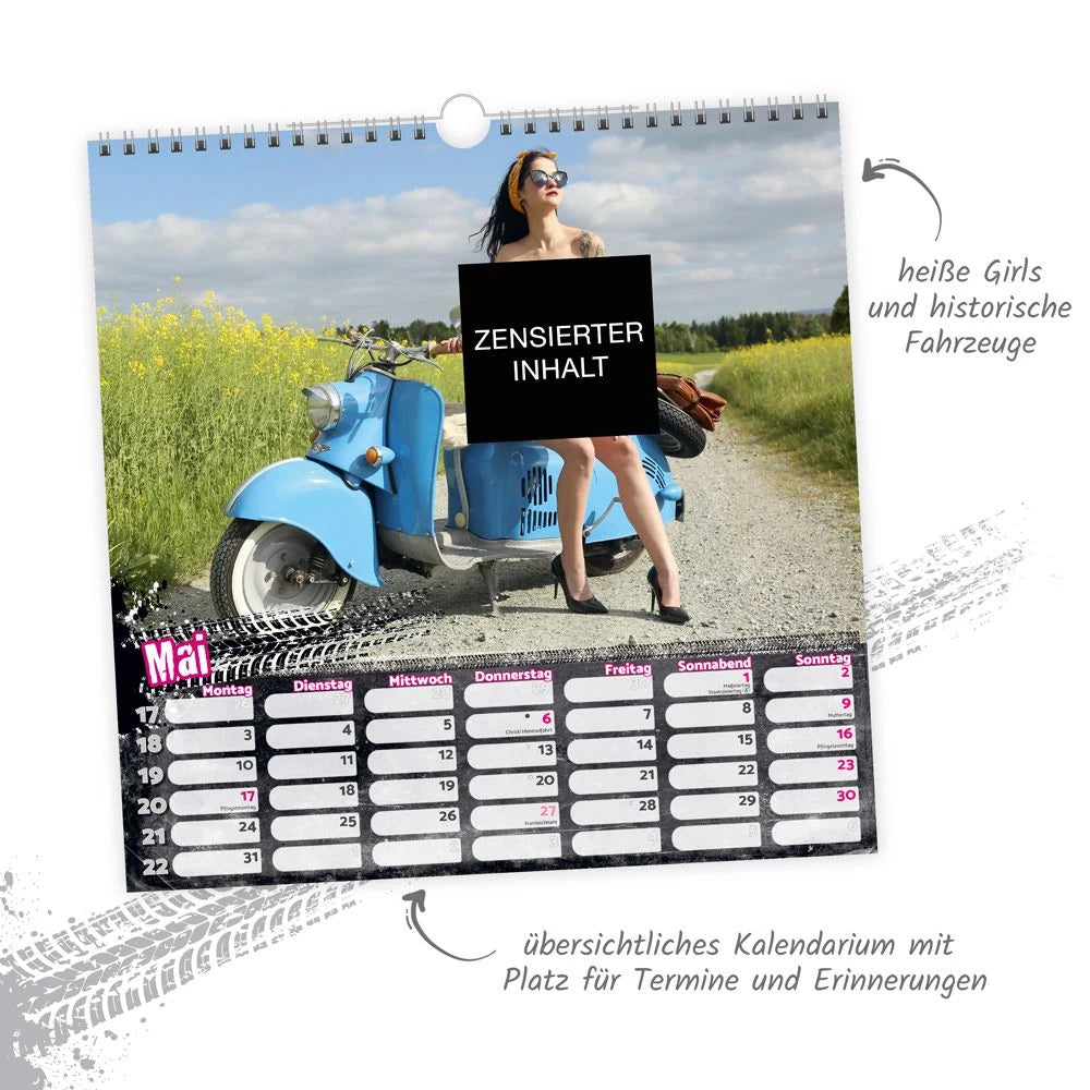 TRÖTSCH - Erotikkalender DDR Classics 2027 schärfer als die VOPO erlaubt (hätte) – Ansicht