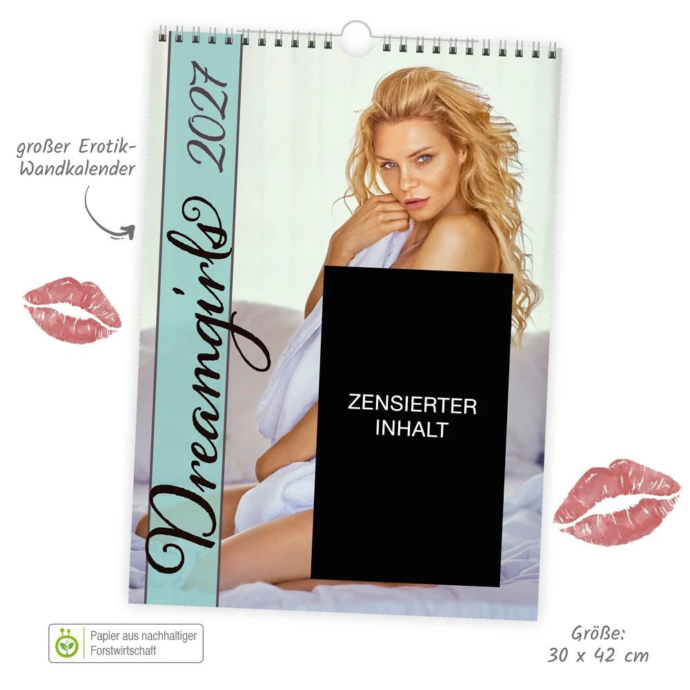 TRÖTSCH - Erotikkalender Dreamgirls 2027 – Ansicht