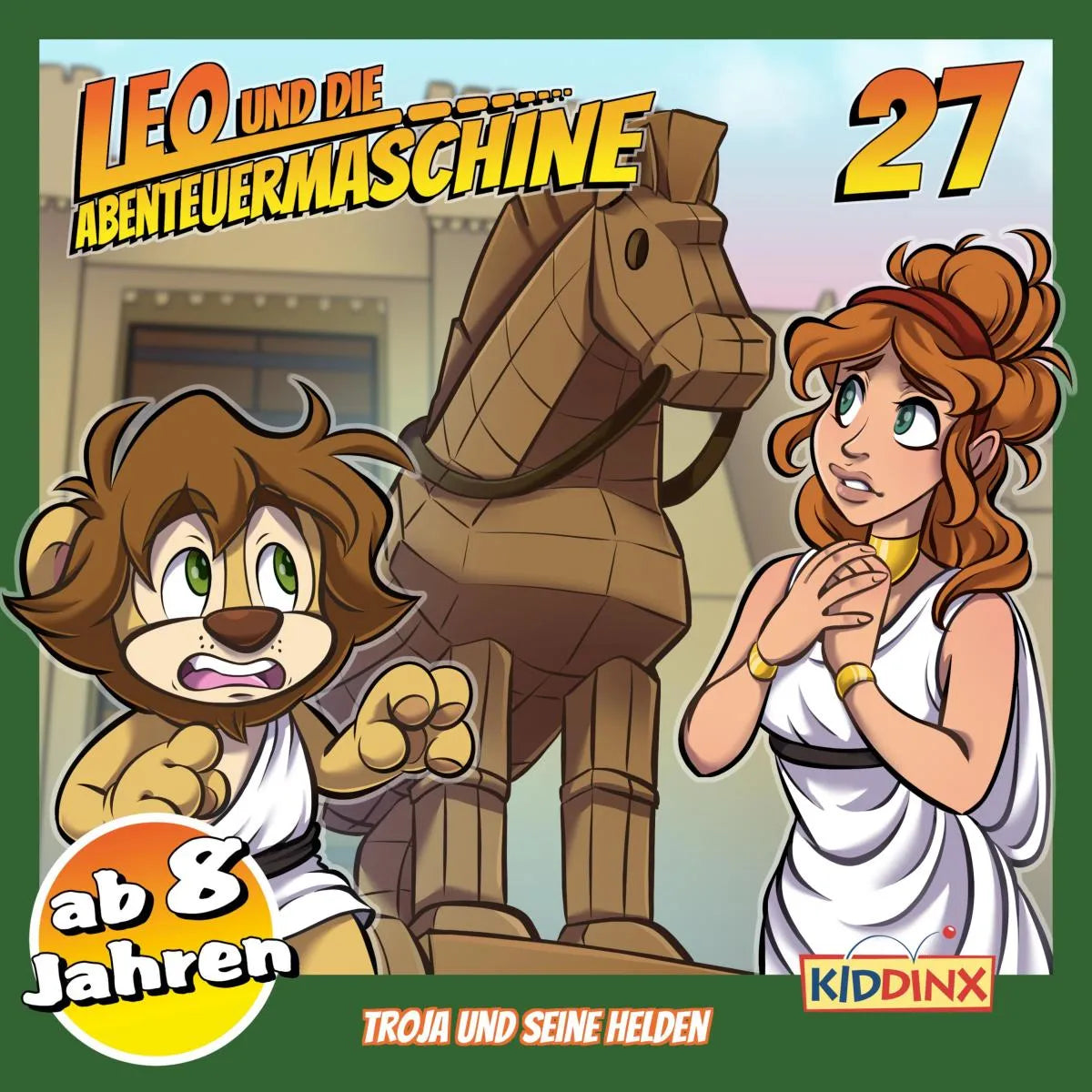 Cover: Troja und seine Helden (Hörbuch Download) von Matthias Arnold
