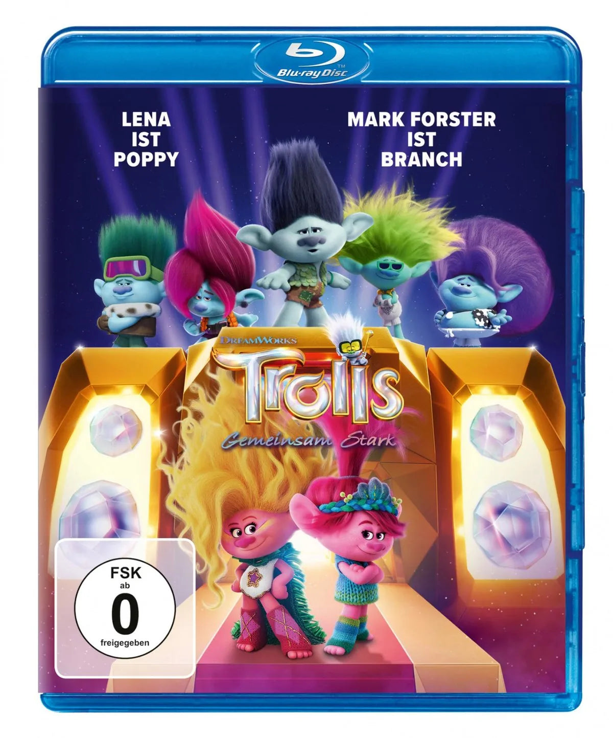Trolls - Gemeinsam stark - Blu-ray Disc