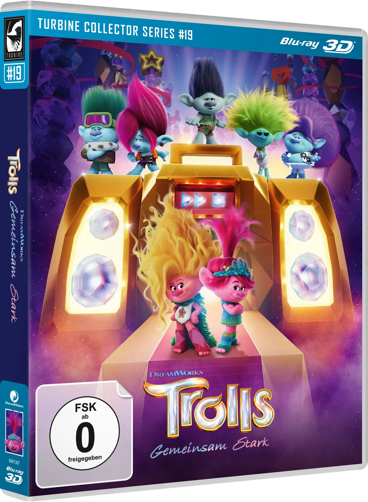 Produktansicht 1 von Trolls - Gemeinsam Stark (Trolls Band Together) – Blu-ray