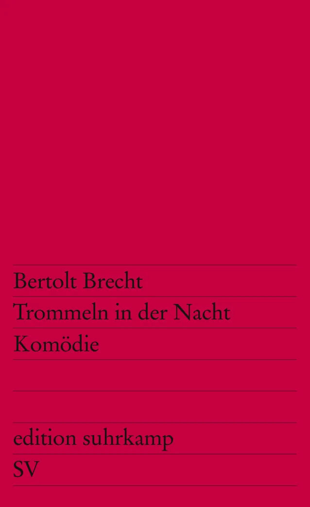 Buchcover von 'Trommeln in der Nacht' - Taschenbuch von Bertolt Brecht
