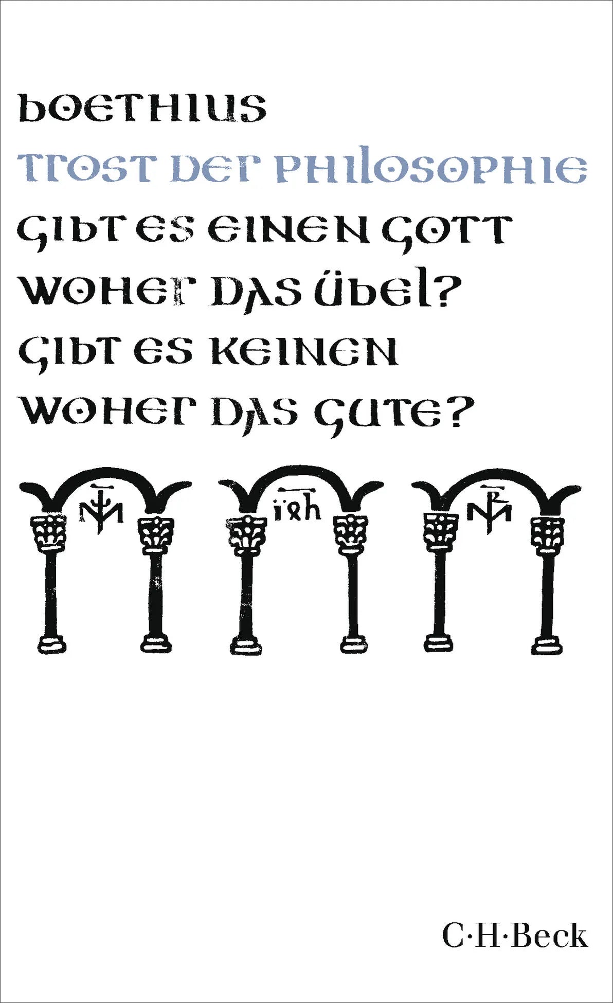 Cover: Trost der Philosophie (Taschenbuch) von Boethius
