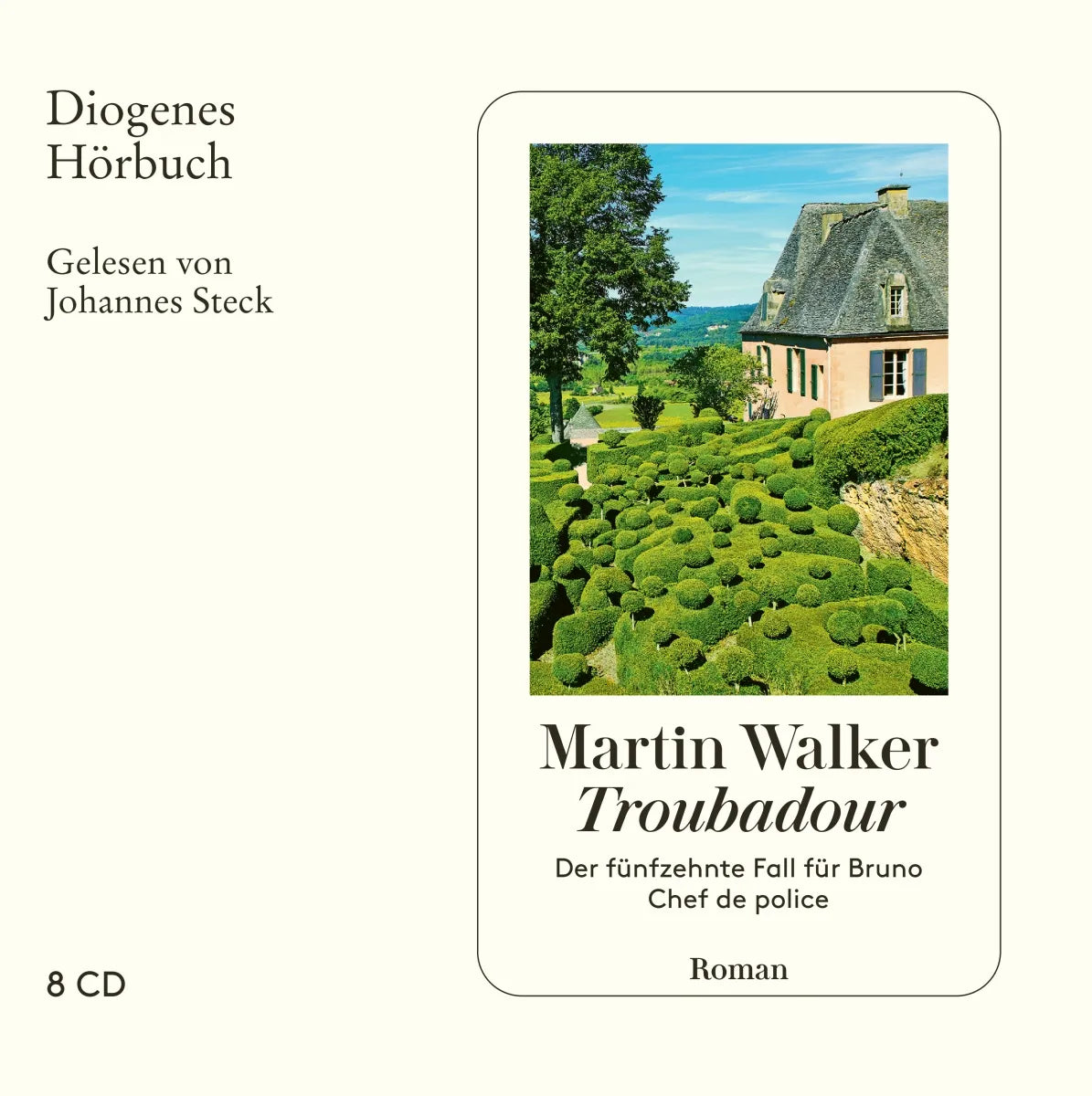 Buchcover von 'Troubadour' - Hörbuch (CD) von Martin Walker