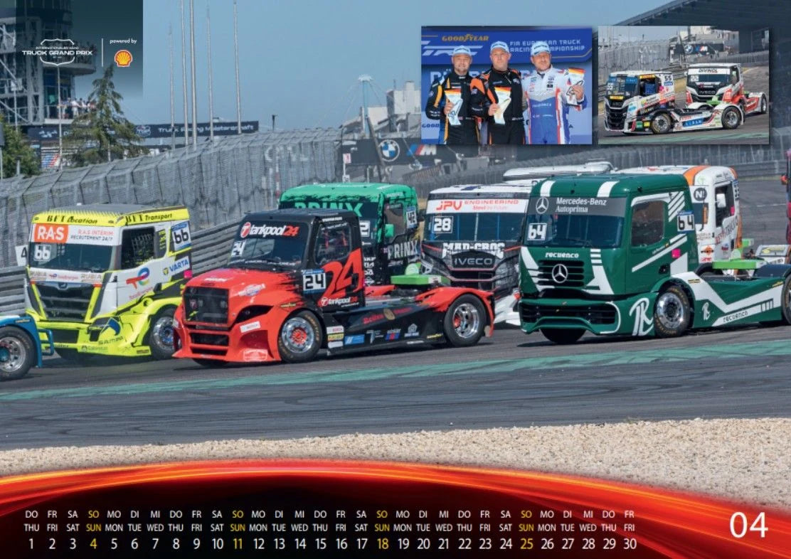 Truck Grand Prix Kalender 2027 – Ansicht