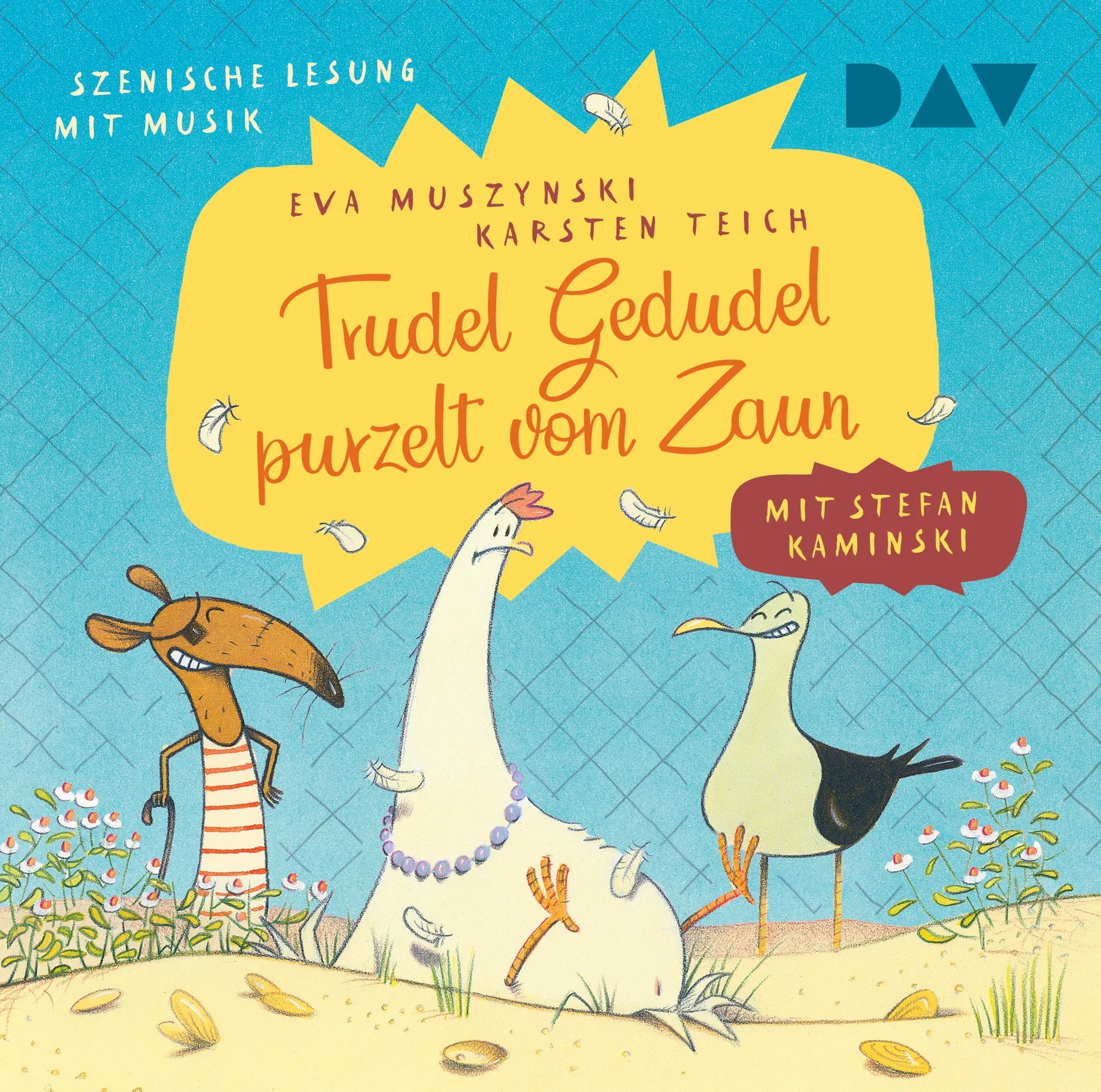 Buchcover von 'Trudel Gedudel purzelt vom Zaun' - Hörbuch (CD) von Eva Muszynski