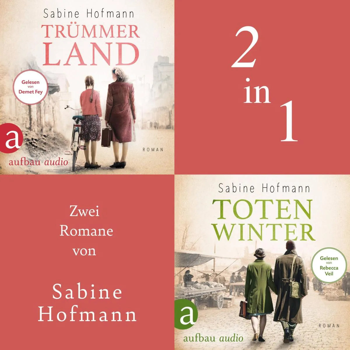 Cover: Trümmerland & Totenwinter (Hörbuch Download) von Sabine Hofmann