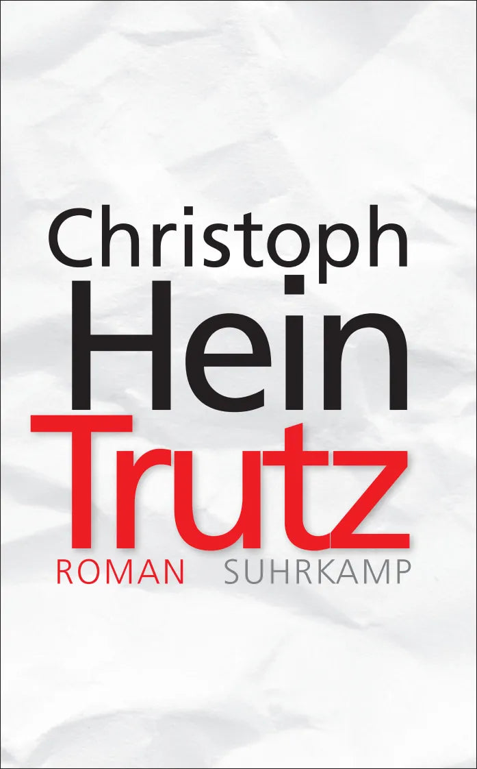 Buchcover von 'Trutz' - Taschenbuch von Christoph Hein