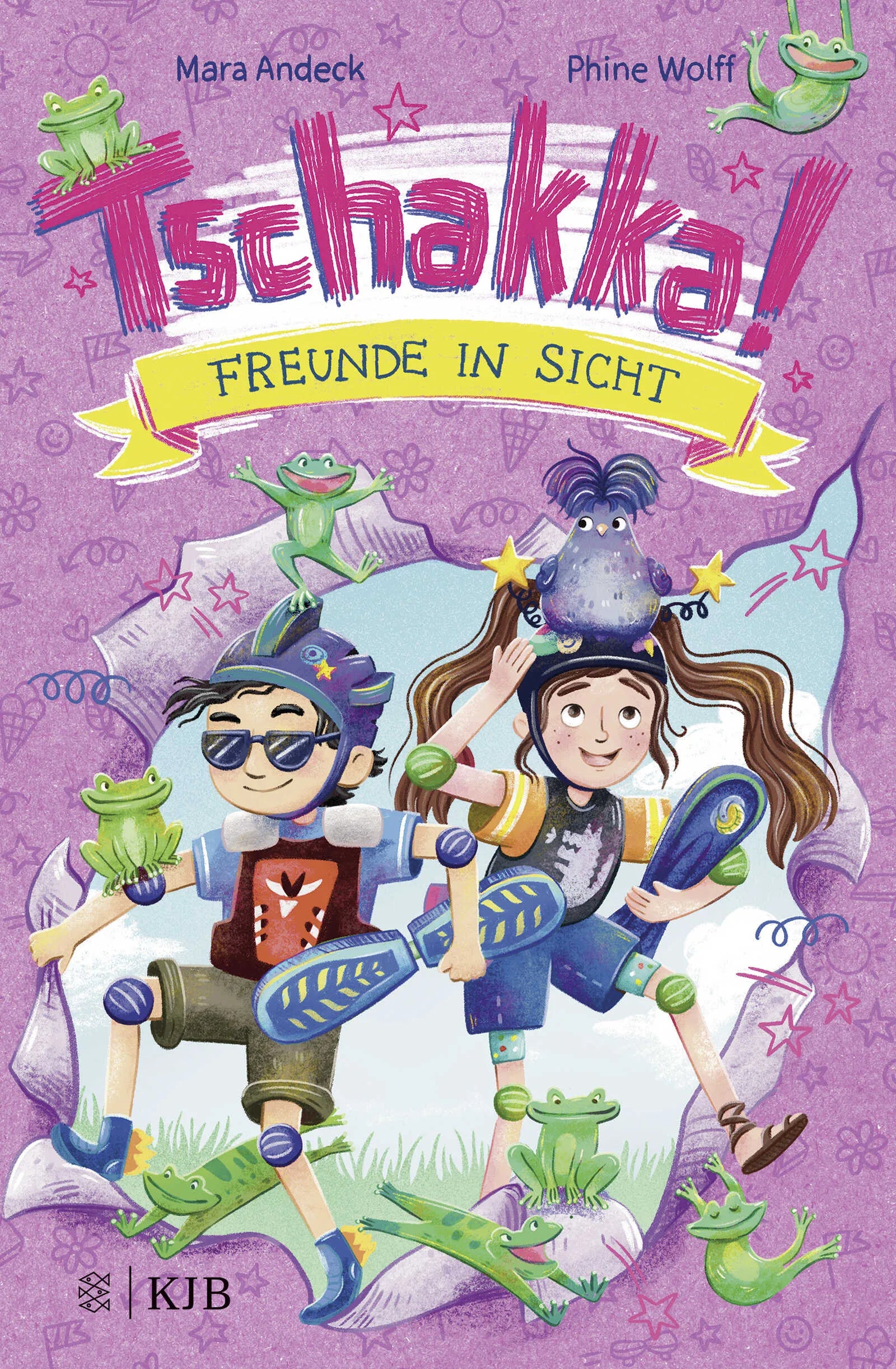Buchcover von 'Tschakka! – Freunde in Sicht' - Gebundene Ausgabe von Mara Andeck