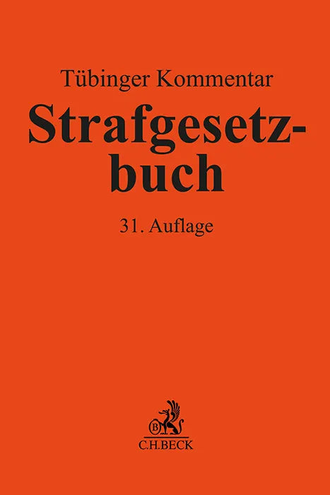 Buchcover von 'Tübinger Kommentar Strafgesetzbuch. StGB' - Gebundene Ausgabe von Jörg Eisele