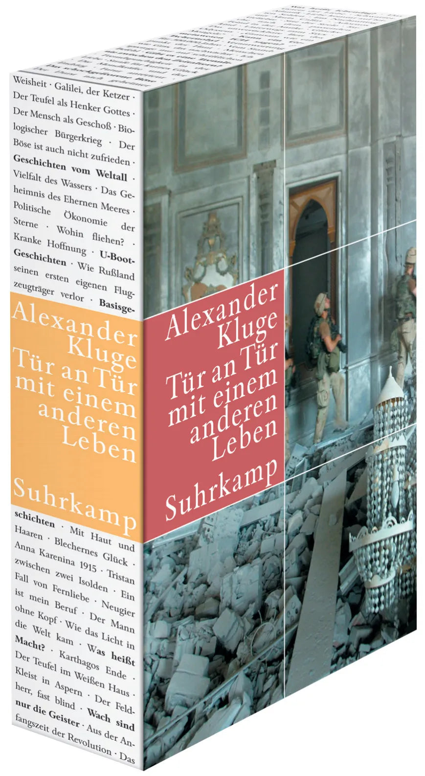 Buchcover von 'Tür an Tür mit einem anderen Leben' - Gebundene Ausgabe von Alexander Kluge