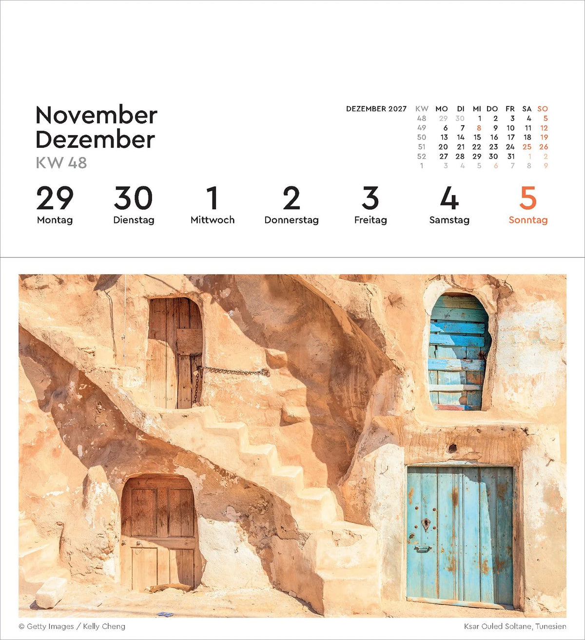 Türen - KUNTH Postkartenkalender 2027 – Ansicht