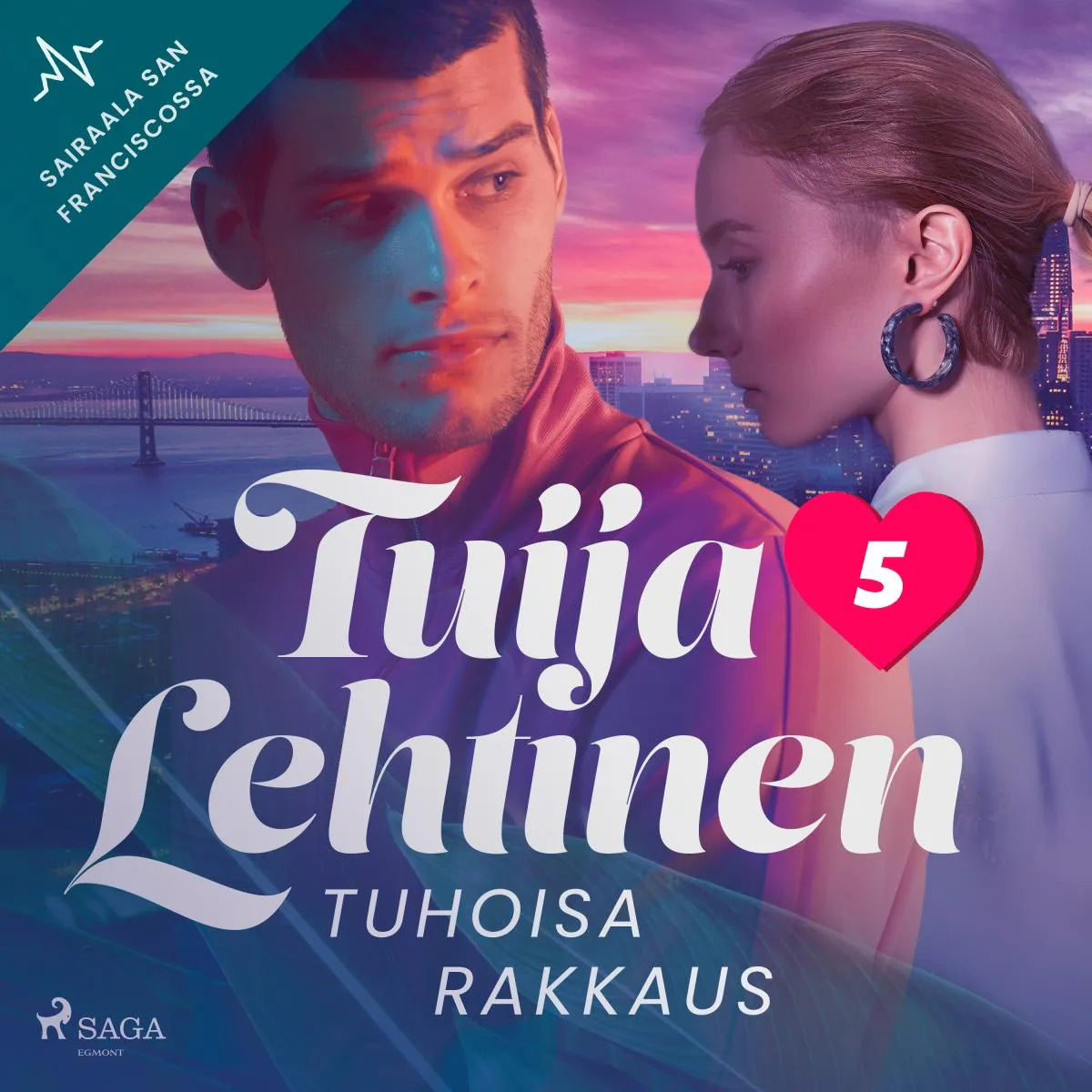 Cover: Tuhoisa rakkaus (Hörbuch Download) von Tuija Lehtinen