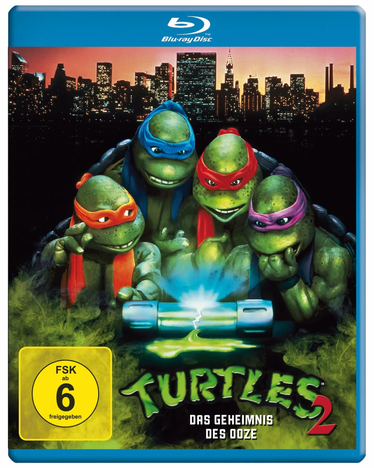 Turtles 2 - Das Geheimnis der Ooze - Blu-ray Disc
