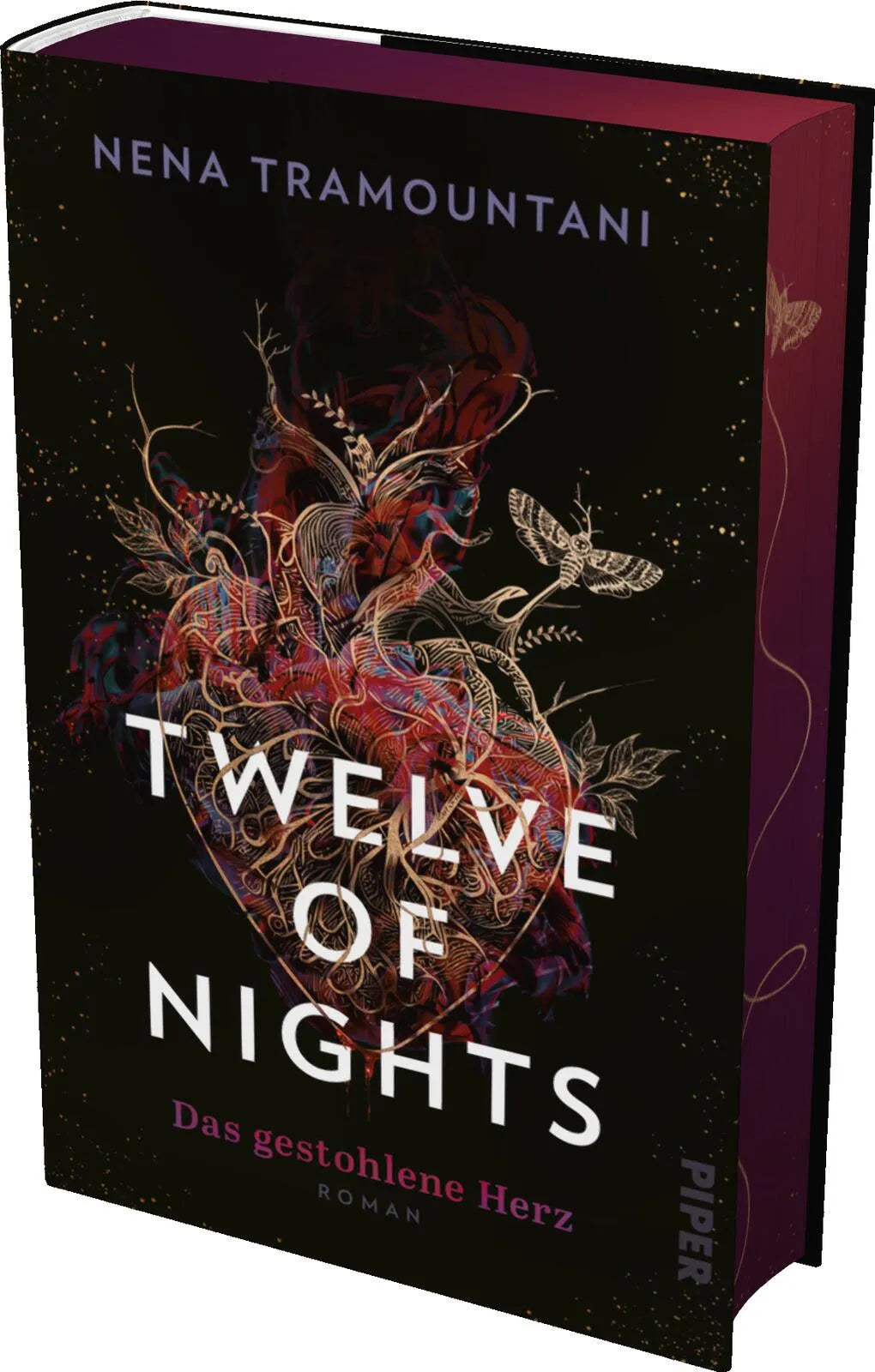 Buchcover von 'Twelve of Nights – Das gestohlene Herz' - Gebundene Ausgabe von Nena Tramountani