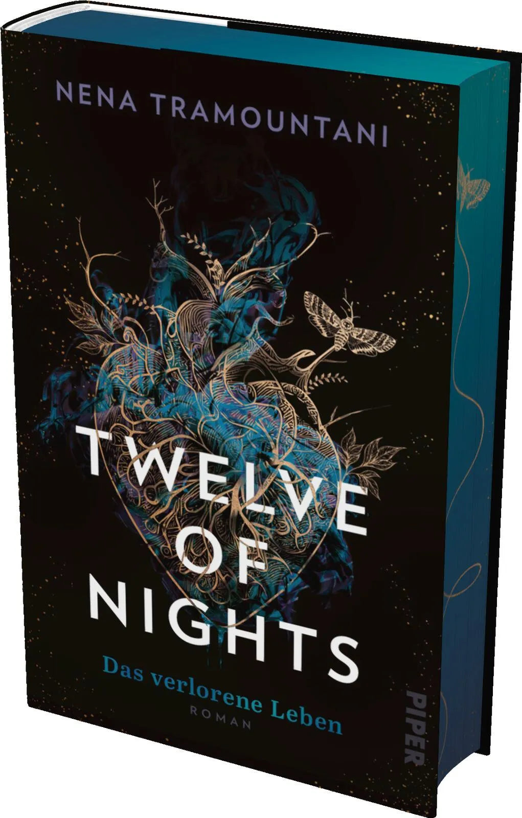 Buchcover von 'Twelve of Nights – Das verlorene Leben' - Gebundene Ausgabe von Nena Tramountani