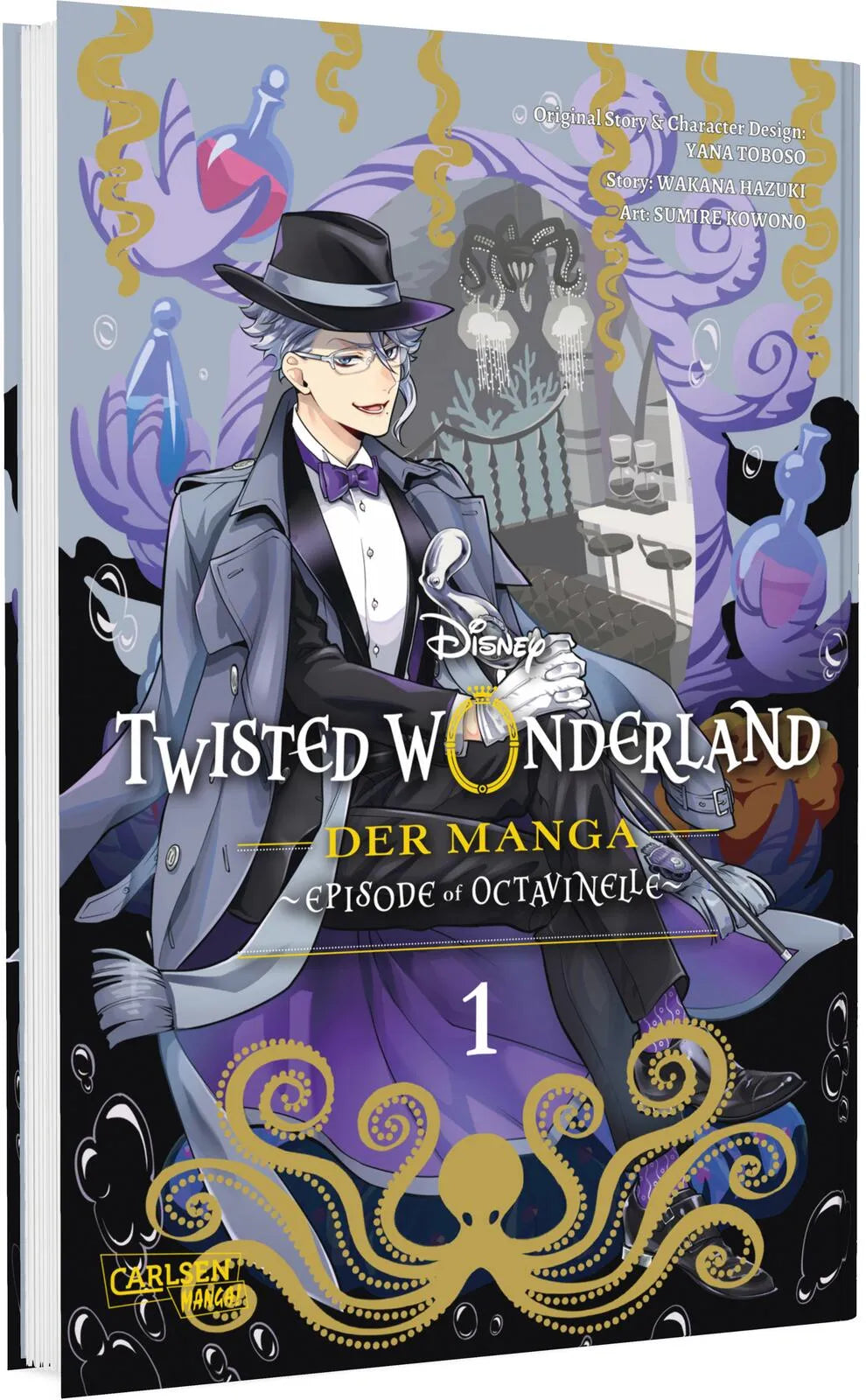 Buchcover von 'Twisted Wonderland: Der Manga – Episode of Octavinelle 1' - Gebundene Ausgabe von Yana Toboso
