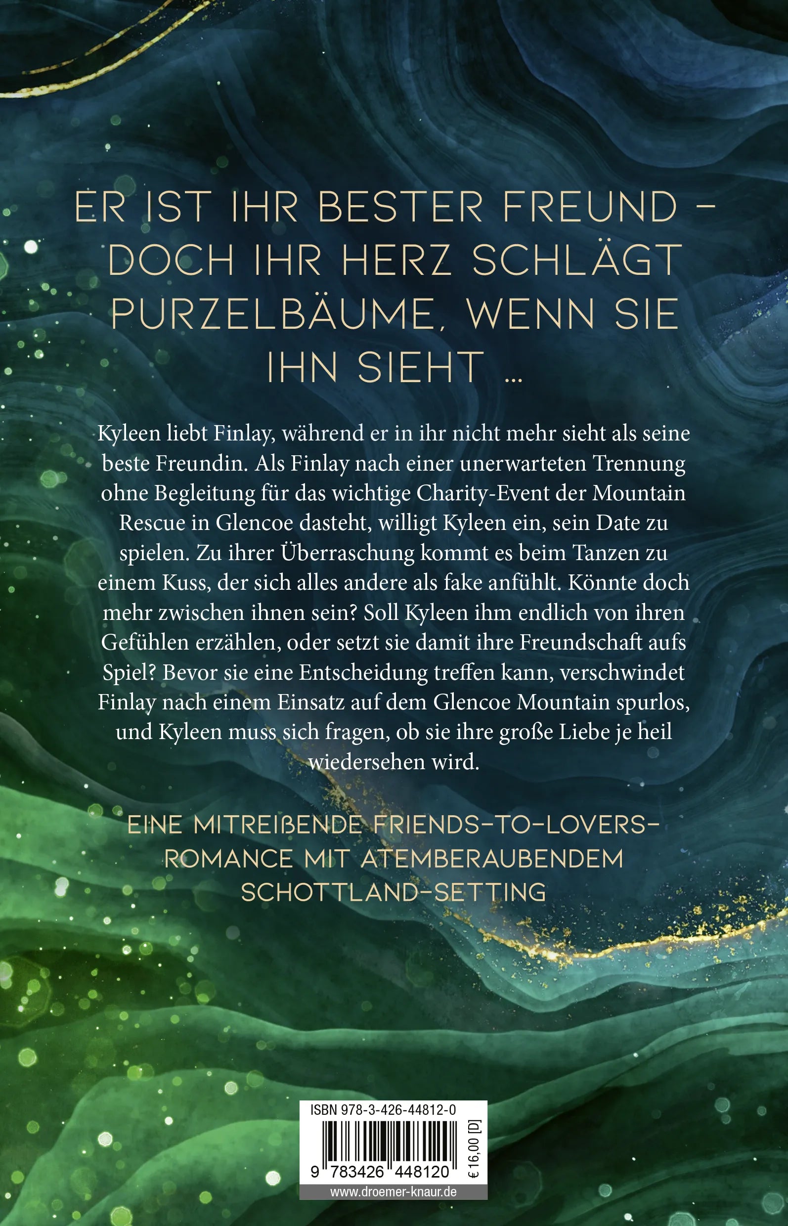 Buchrückseite von 'Two Dreams, One Secret' mit Klappentext - Paperback