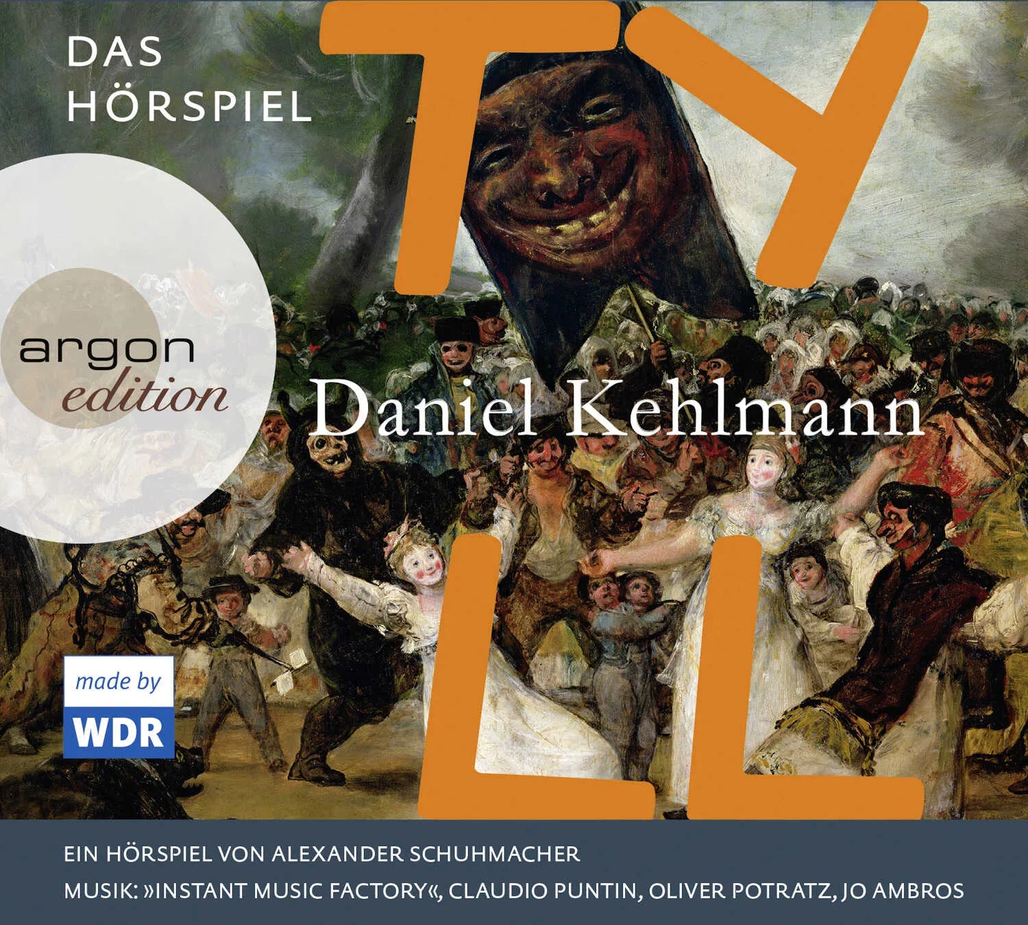 Buchcover von 'Tyll' - Hörbuch (CD) von Daniel Kehlmann