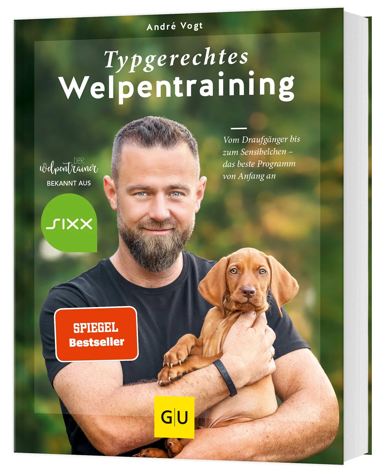 Buchcover von 'Typgerechtes Welpentraining' - Gebundene Ausgabe von André Vogt