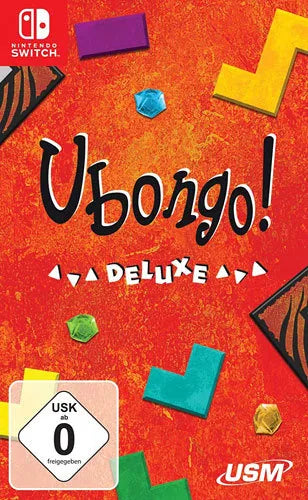 Cover: Ubongo Deluxe für Nintendo Switch. Publisher: United Soft Media Verlag GmbH