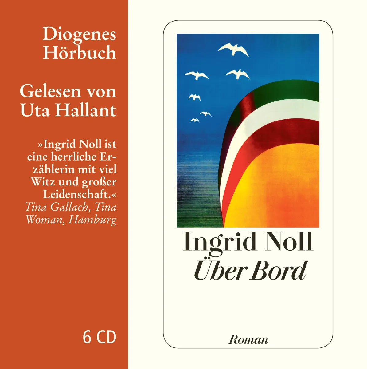 Buchcover von 'Über Bord' - Hörbuch (CD) von Ingrid Noll