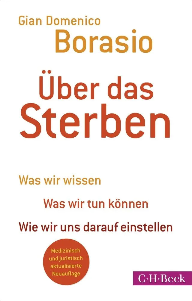 Cover: Über das Sterben (E-Book) von Gian Domenico Borasio
