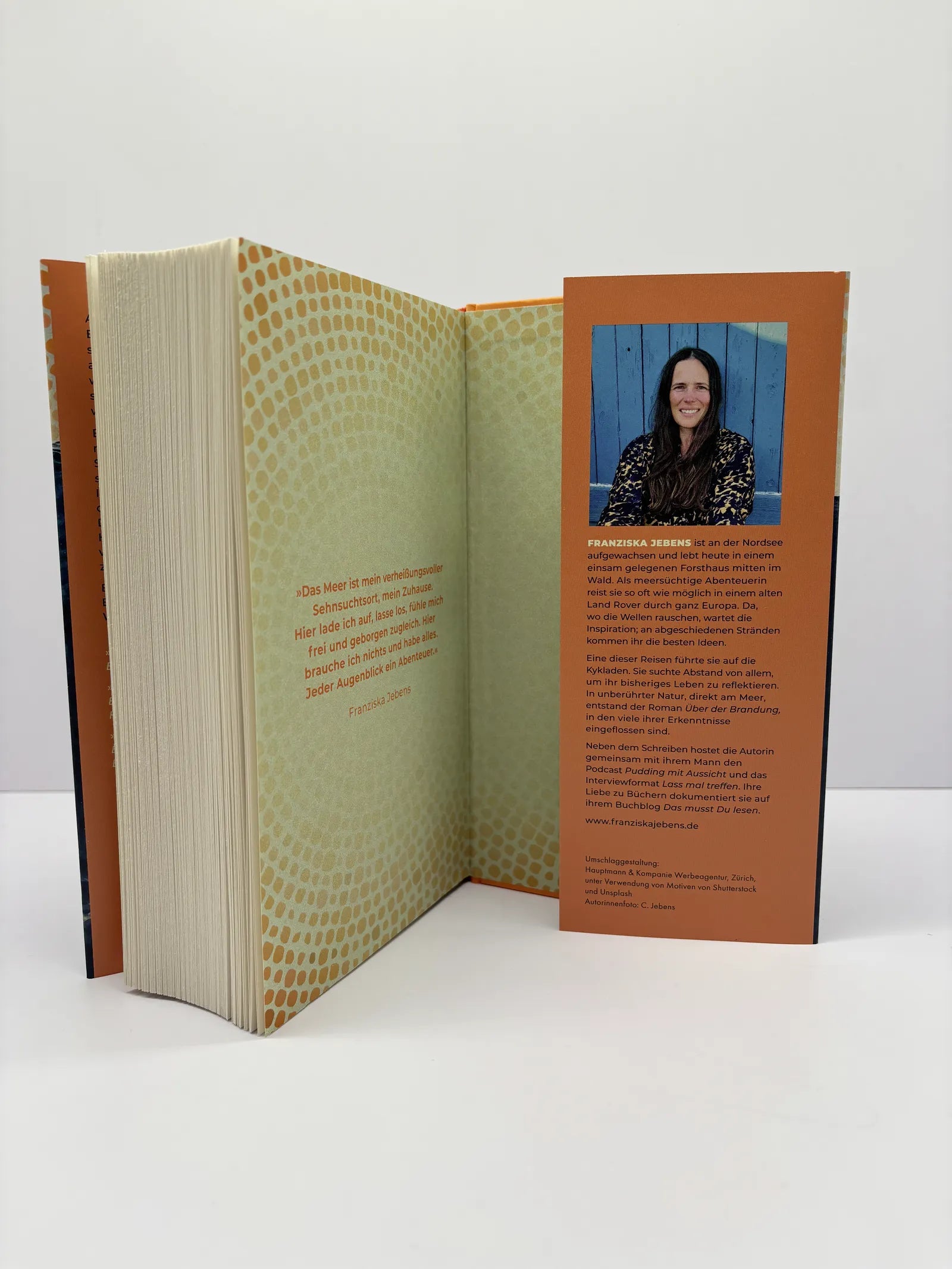 Detailansicht: Über der Brandung (Hardcover)