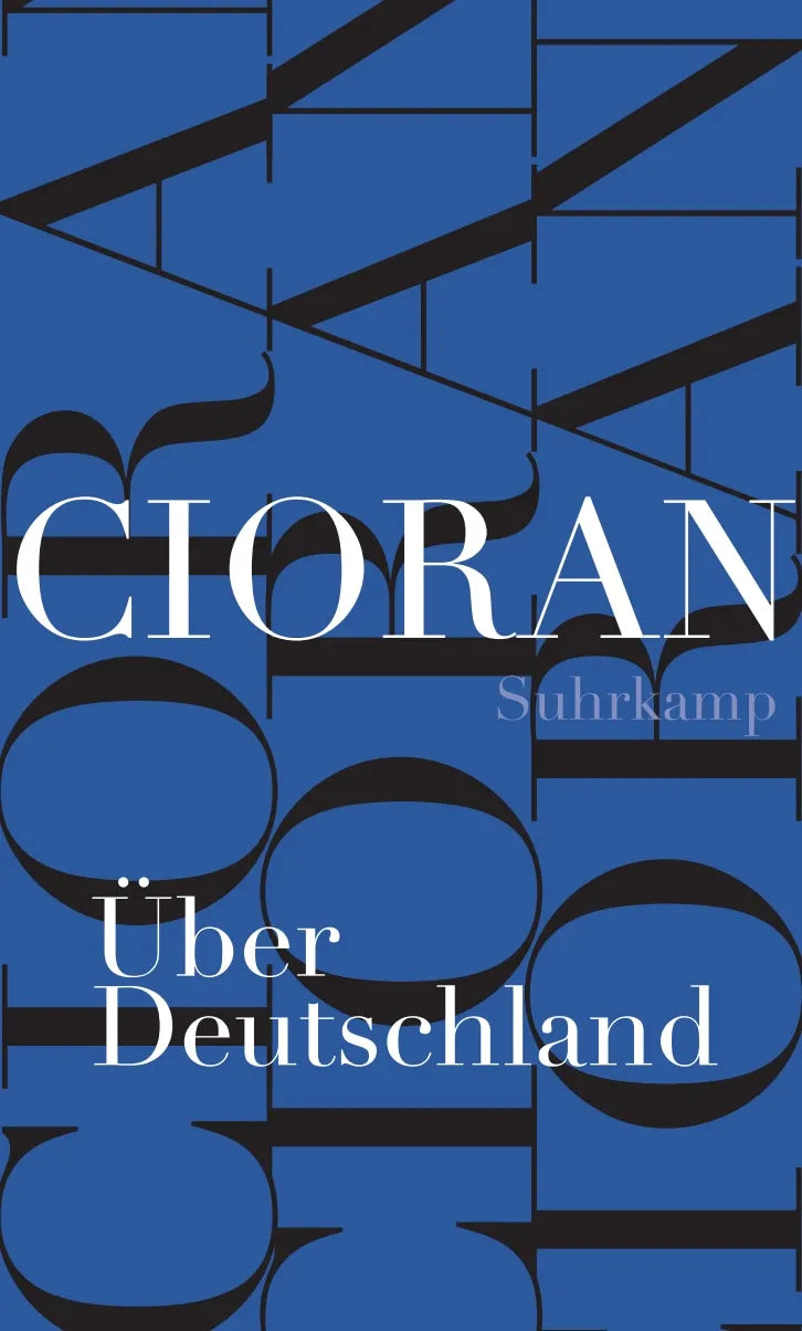 Buchcover von 'Über Deutschland' - Gebundene Ausgabe von E. M. Cioran