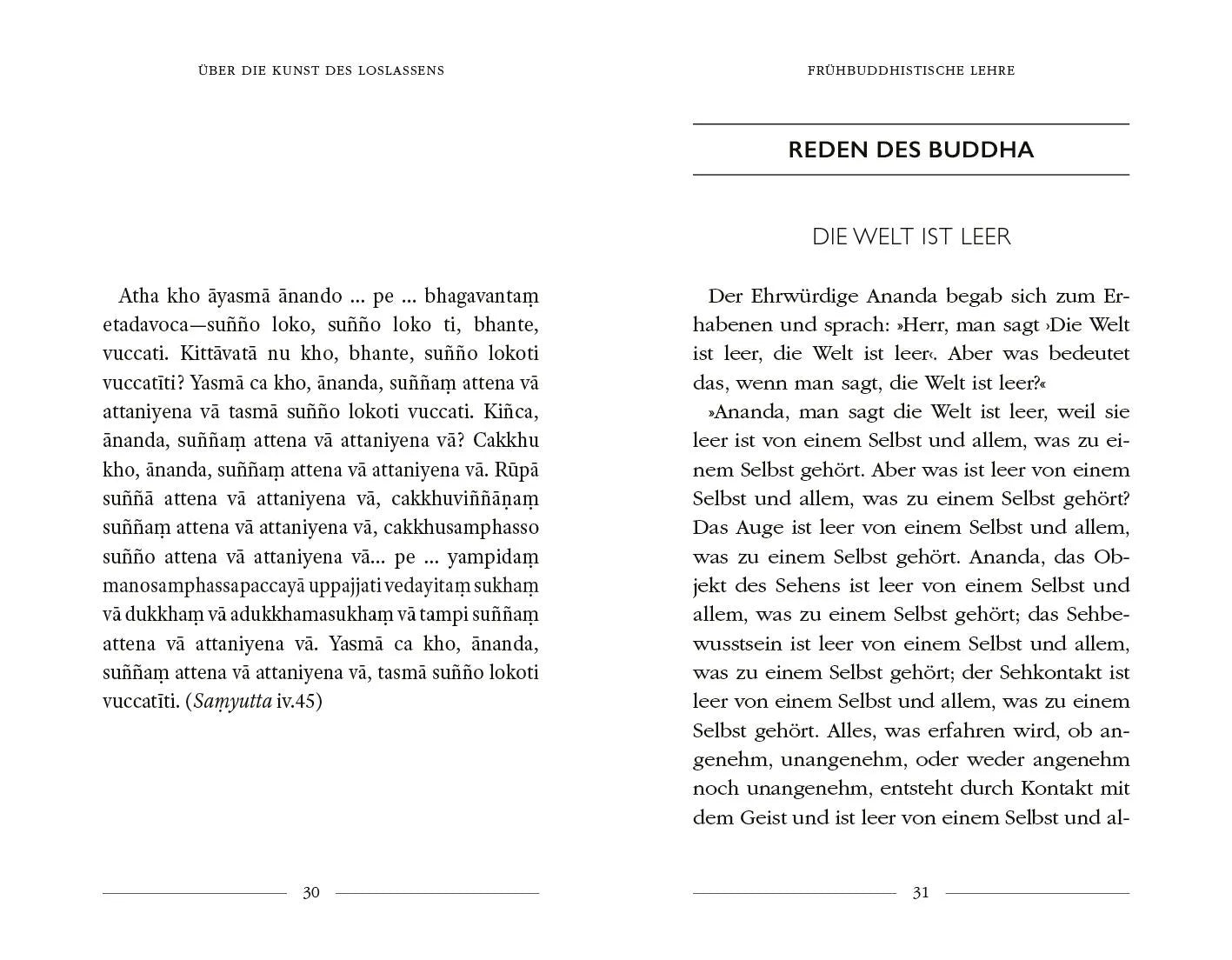Innenansicht von 'Über die Kunst des Loslassens' - Gebundene Ausgabe