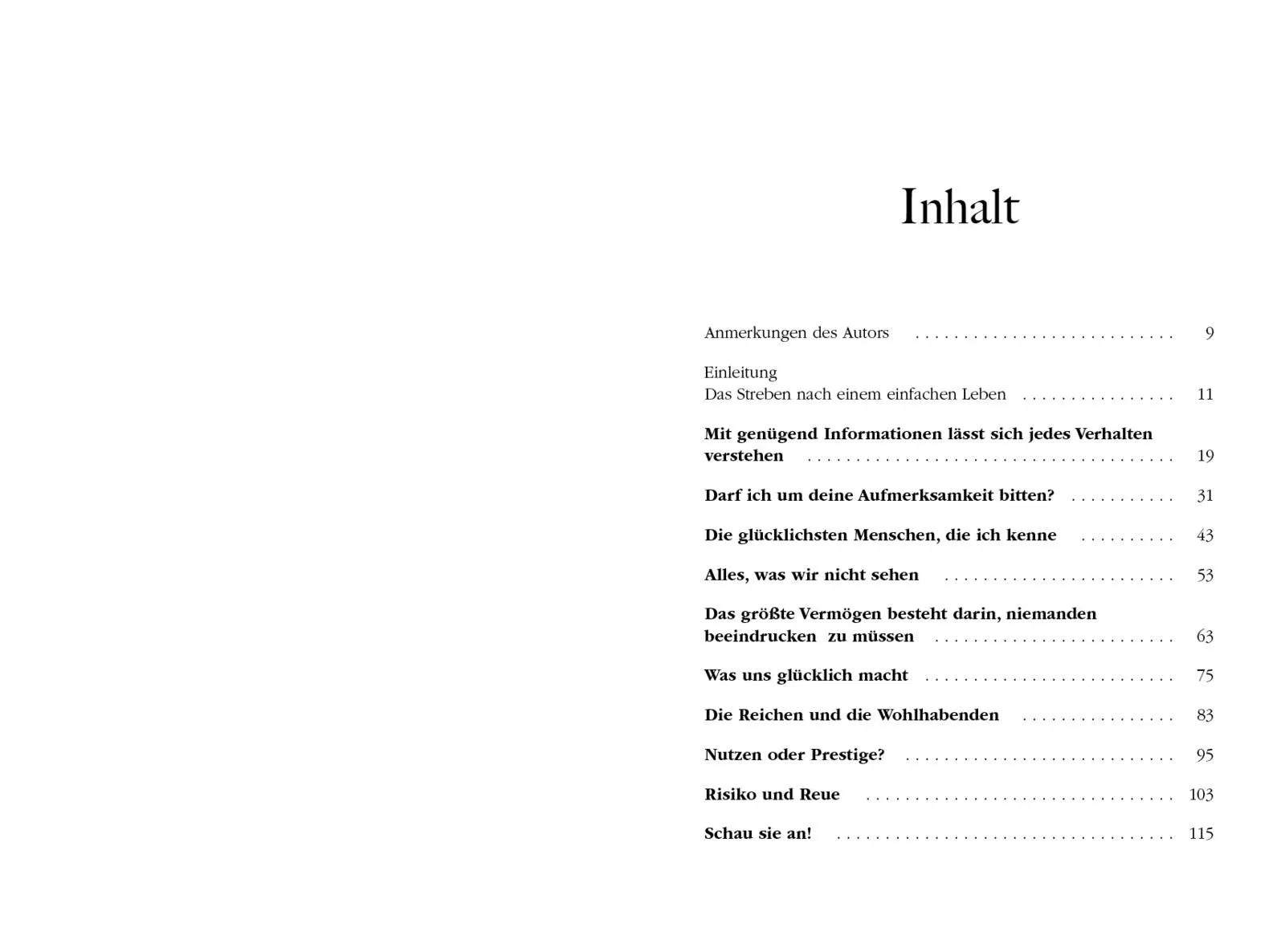 Innenansicht von 'Über die Kunst, Geld bewusst einzusetzen' - Paperback