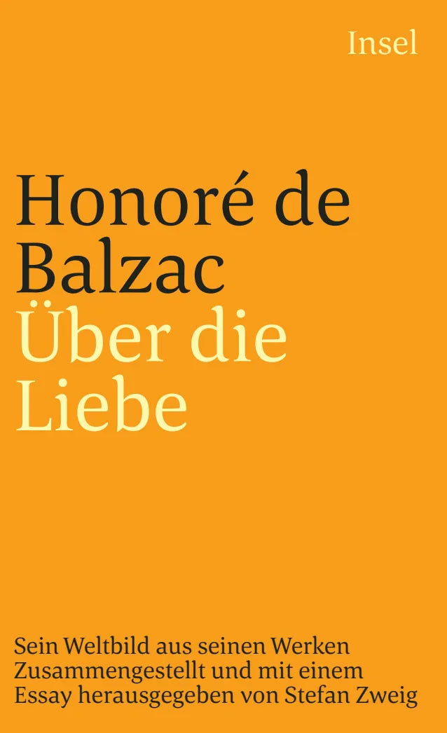 Buchcover von 'Über die Liebe' - Taschenbuch von Honoré Balzac