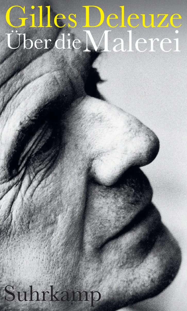 Buchcover von 'Über die Malerei' - Gebundene Ausgabe von Gilles Deleuze