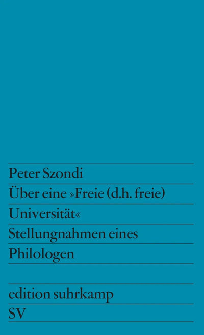 Über eine »Freie