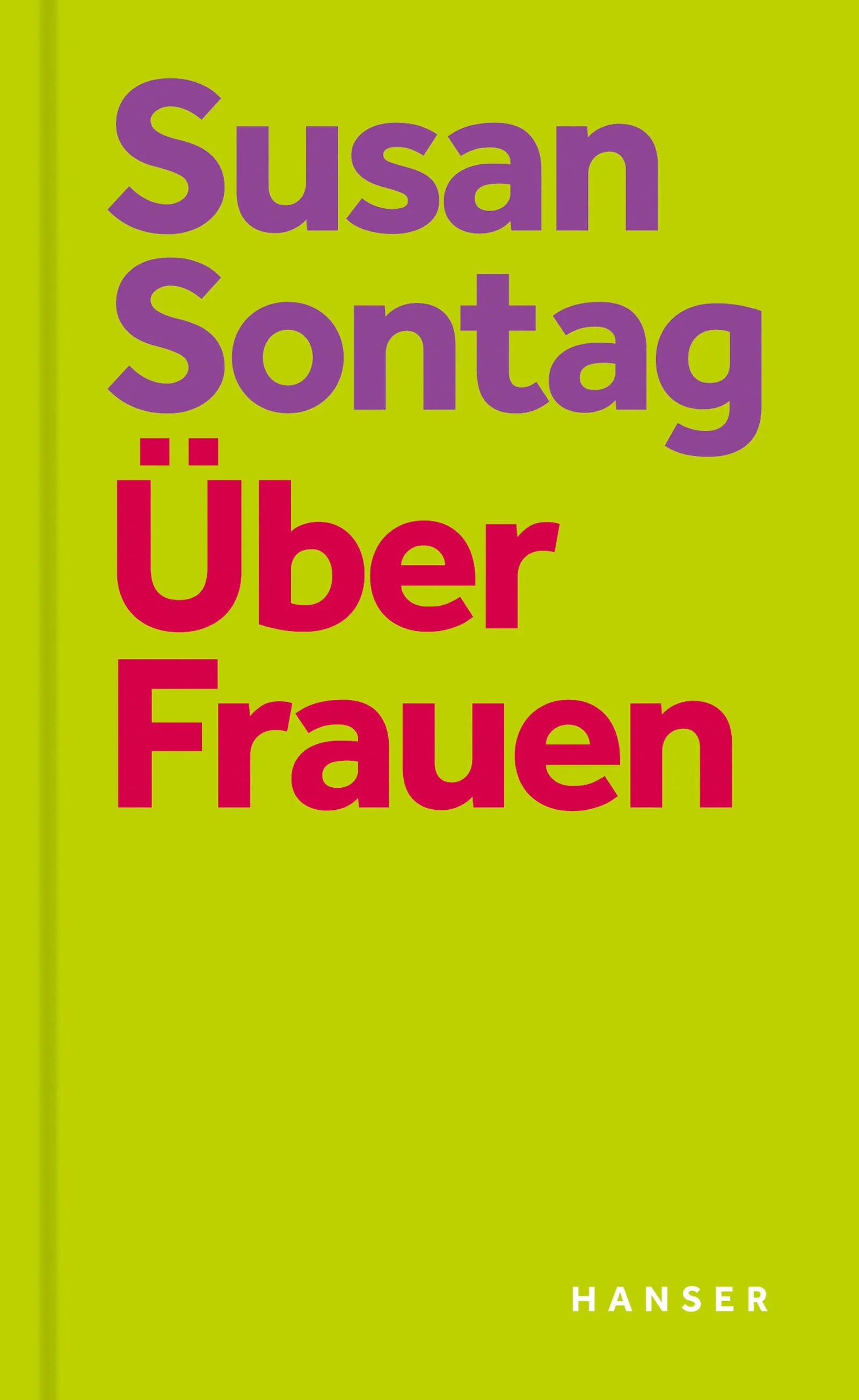 Cover: Über Frauen (E-Book) von Susan Sontag