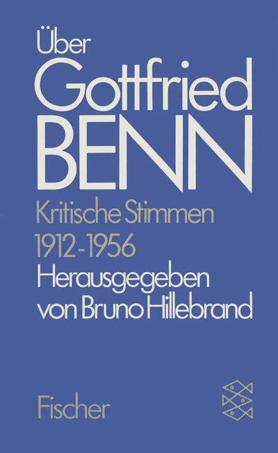 Über Gottfried Benn
