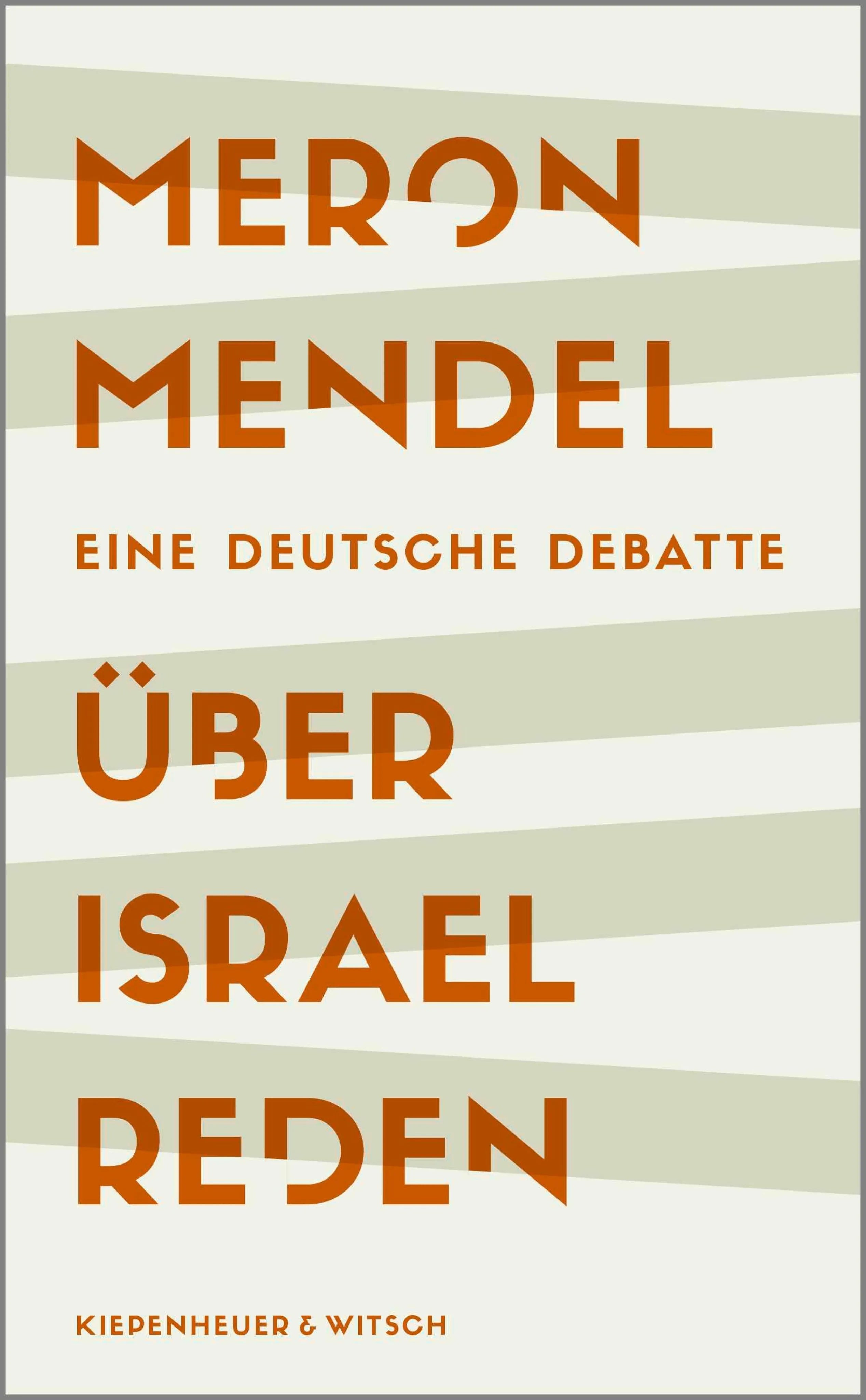 Cover: Über Israel reden (E-Book) von Meron Mendel