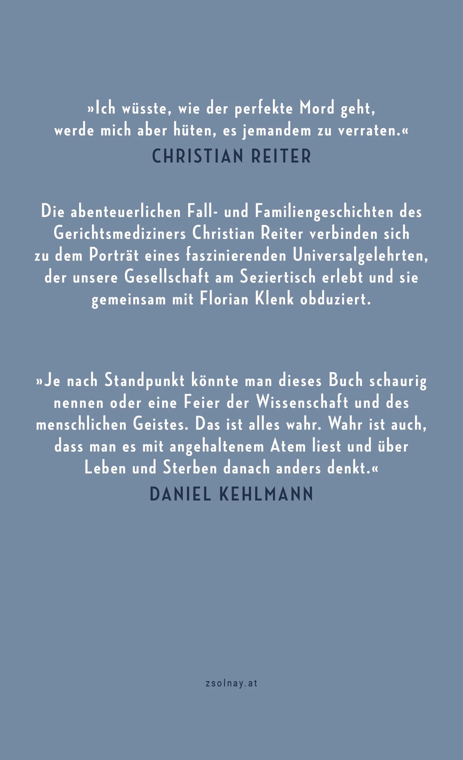 Florian Klenk - Über Leben und Tod