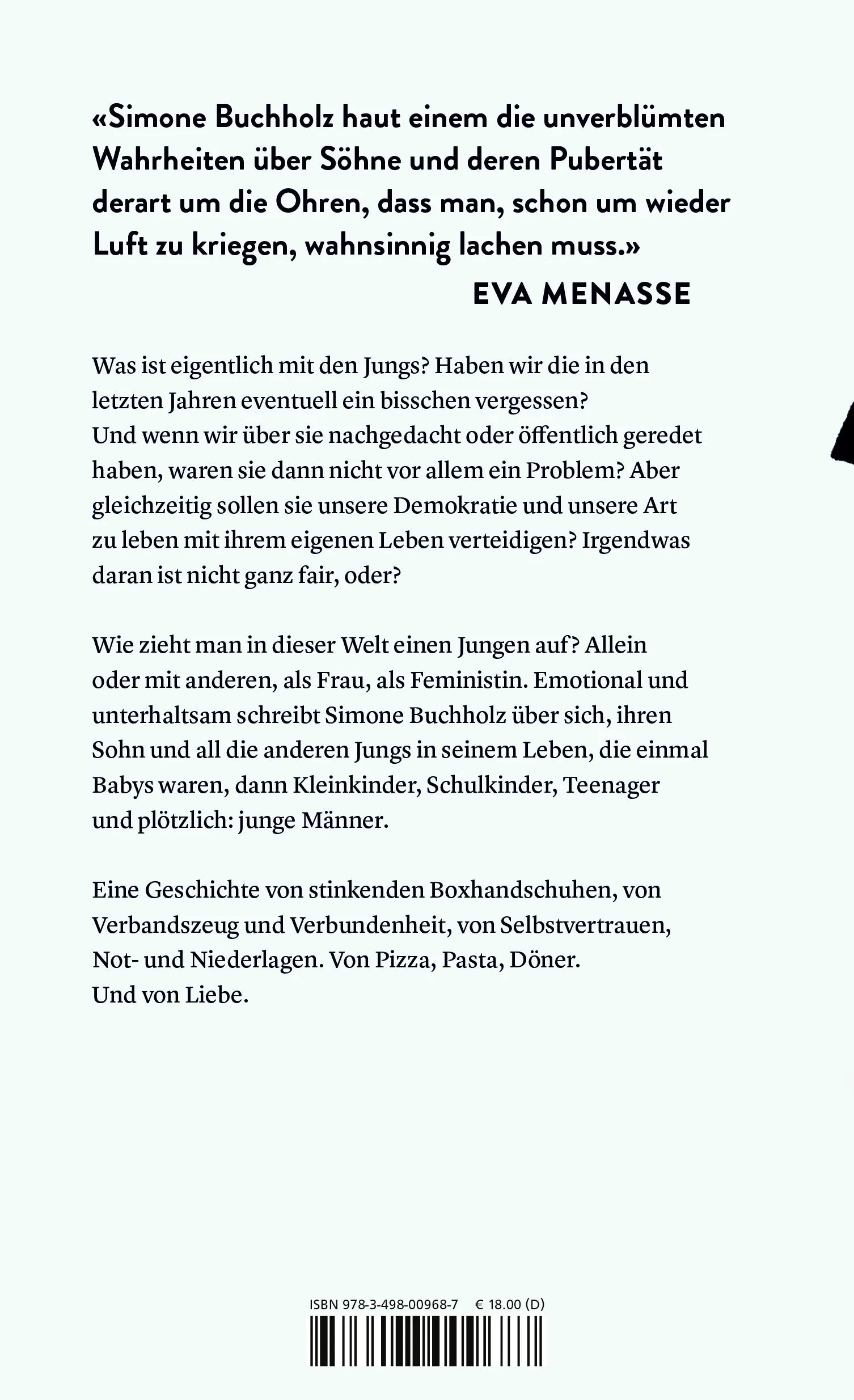 Rückseite: Über Söhne (Hardcover)