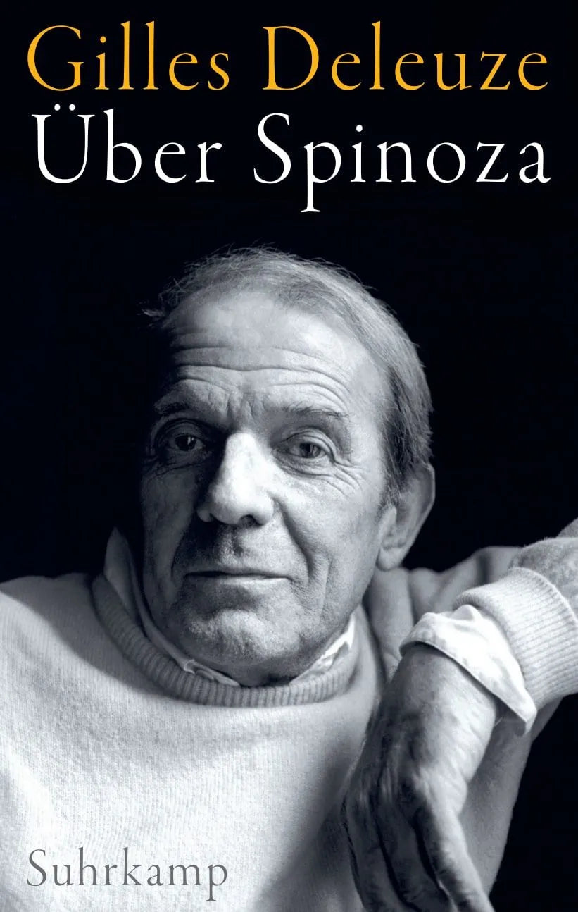 Cover: Über Spinoza (Hardcover) von Gilles Deleuze