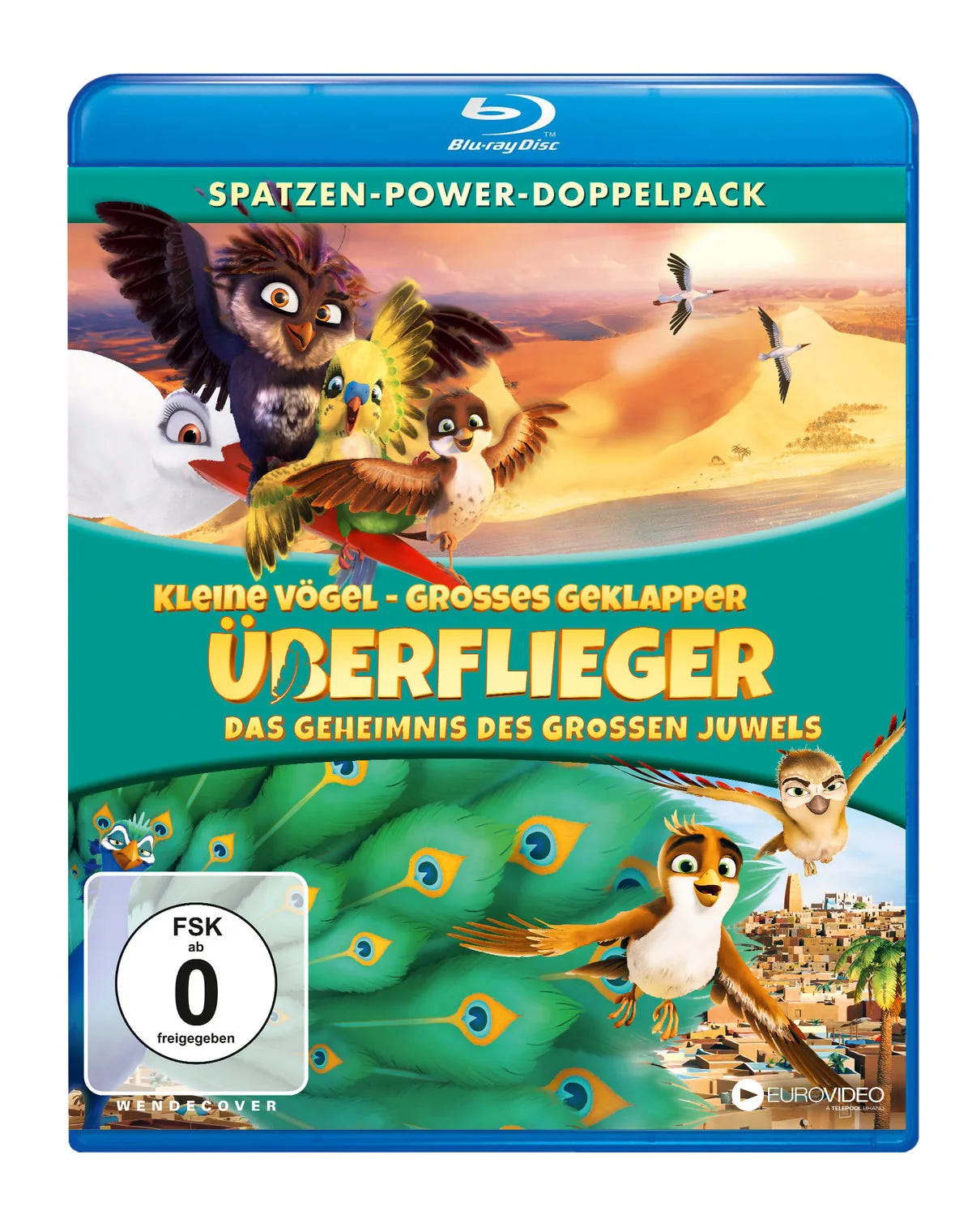 Überflieger: Spatzenpower-Doppelpack - Blu-ray Disc